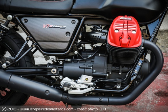 Le moteur sur la Carbon