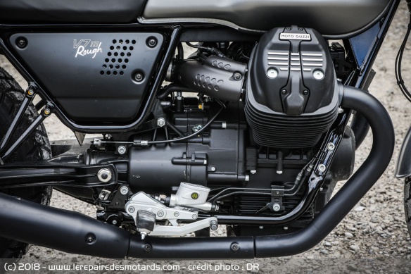 Le moteur sur la Rough