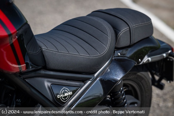 La selle de la Moto Morini Calibro 700