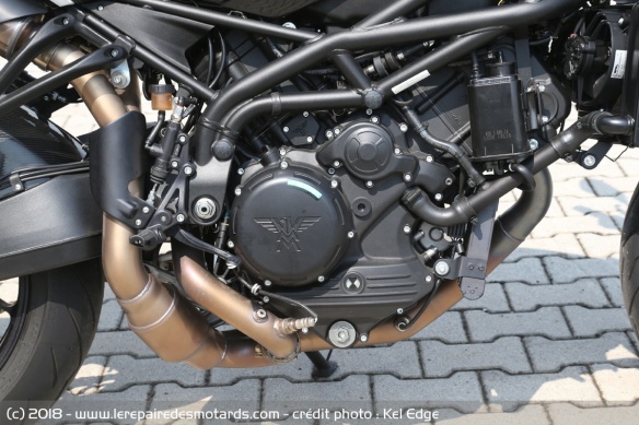 Moteur de la Moto Morini Corsaro 1200 ZT