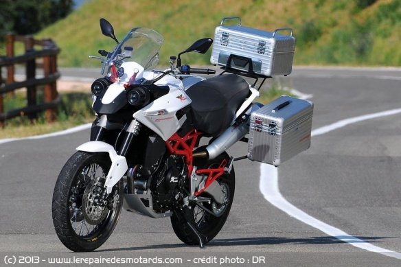 Bagagerie sur Moto Morini GranPasso
