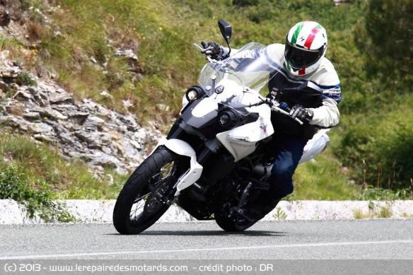 Moto Morini GranPasso sur route