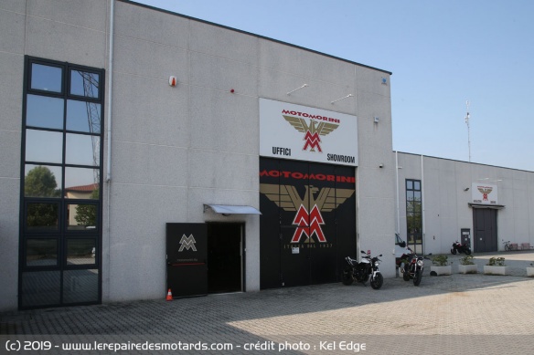 Rendez-vous chez Morini avant l'essai