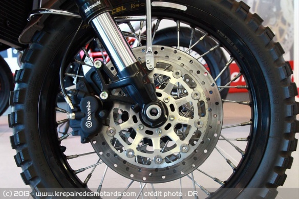 Freins Brembo sur Moto Morini Scrambler 1200