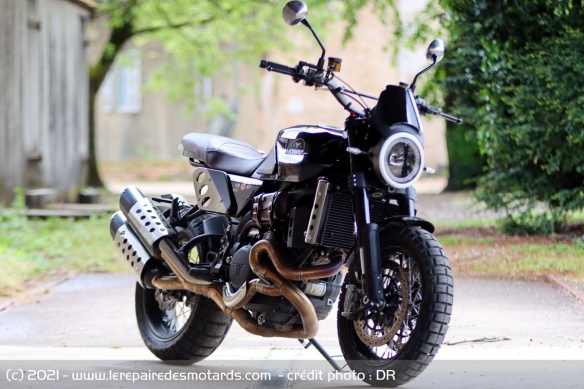 Essai de la Moto Morini Super Scrambler