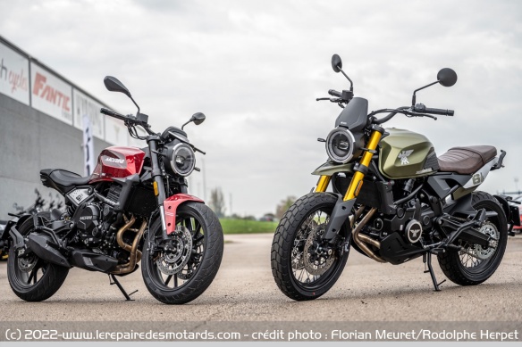 Les Moto Morini SeieMMezzo STR et SCR
