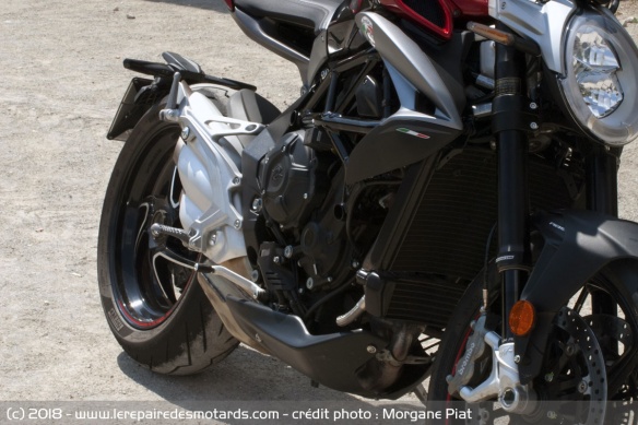 Moteur de la MV Agusta Brutale 800 RR