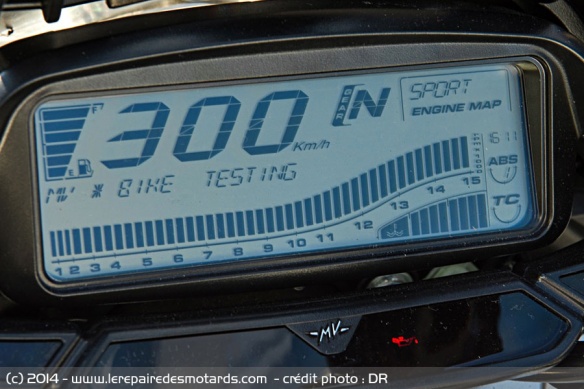 Compteur MV Agusta Stradale 800