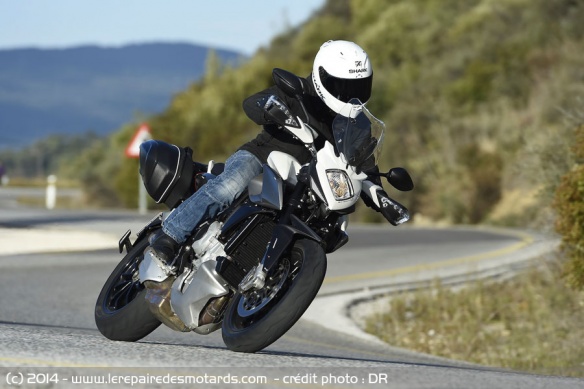 MV Agusta Stradale 800 sur route