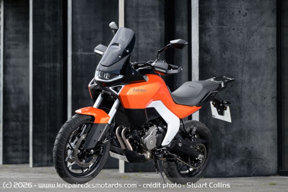 La Norton Atlas est vendu &agrave; partir de 9.250 euros et m&ecirc;me 10.525 euros pour la finition Apex