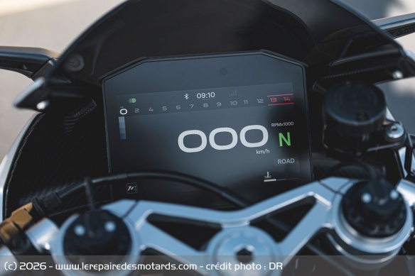 L'instrumentation de la Norton Manx R