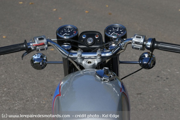 Le double compteur de la Norton P92
