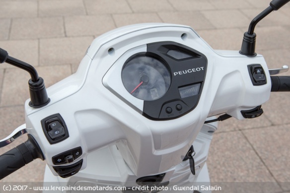 Le compteur du Peugeot 125 Belville