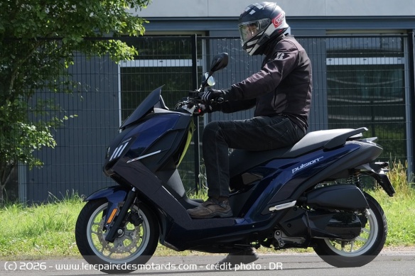 Le Peugeot Pulsion Evo 125 est vendu à partir de 3.499 euros