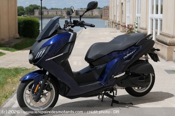 Le scooter Peugeot Pulsion Evo 125