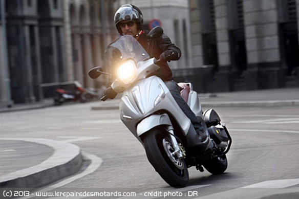 Essai scooter Piaggio Beverly 125