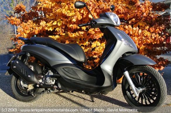 Essai scooter Piaggio Beverly 125