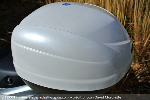 Top case sur Piaggio Fly 125