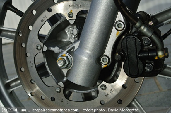Freins à disque 240 mm sur Piaggio Liberty 125