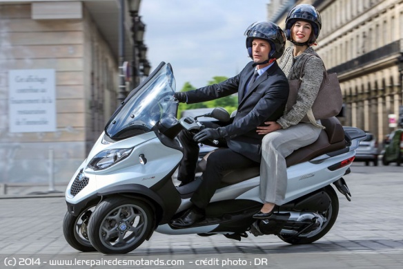 Scooter Piaggio MP3 500 ABS ASR en duo