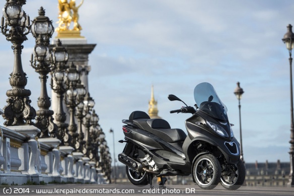 Piaggio MP3 500 ABS ASR en ville