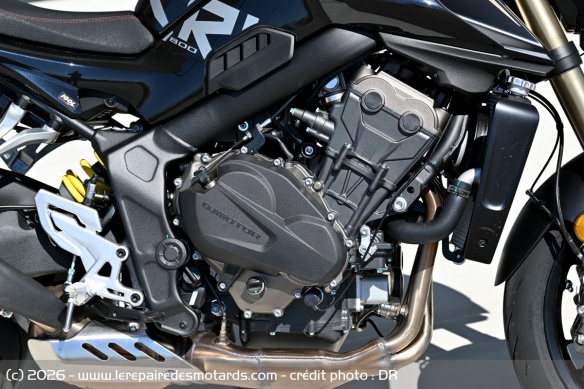 Le moteur 4 cylindres reste quant à lui identique à ce que l'on connait