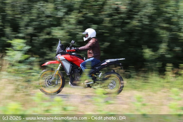 Essai du trail QJMotor SRT 450 RX