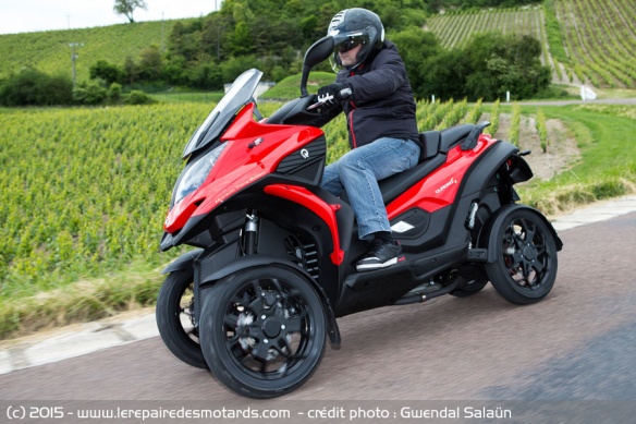 Quadro4 sur route