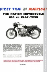 La marque a également tenté d'exporter sa moto aux USA, sans succès