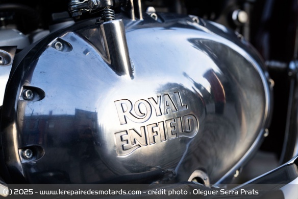 Royal Enfield continue de progresser en matière de finitions