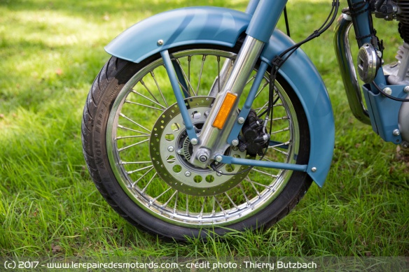 Frein de la Royal Enfield Classic