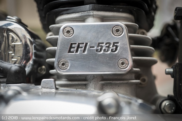 La Royal Enfield Continental GT est à injection