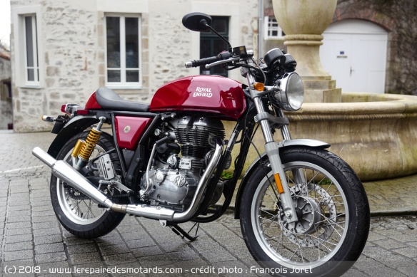 Essai de la Royal Enfield Continental GT