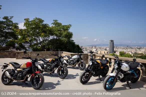 La gamme Royal Enfield Guerrilla 450