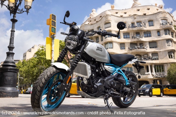 La Royal Enfield Guerrilla 450