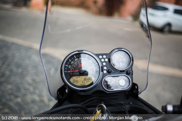 Compteur de la Royal Enfield Himalayan