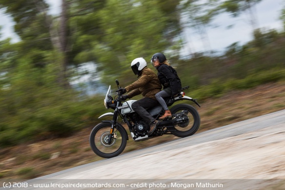 La Royal Enfield Himalayan en duo