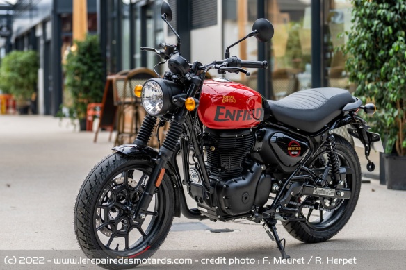Essai de la Royal Enfield HNTR 350