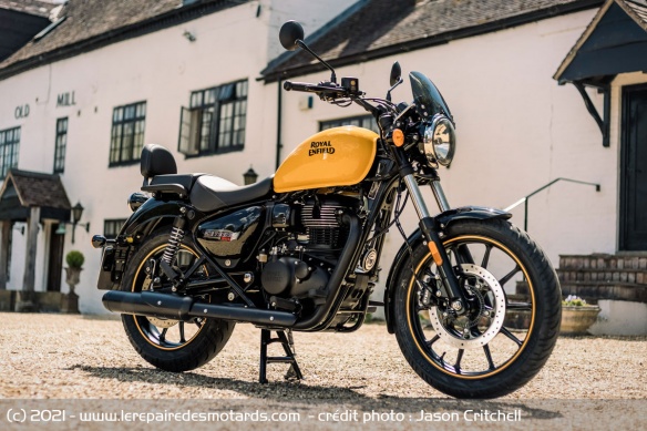 Essai de la Royal Enfield Meteor 350