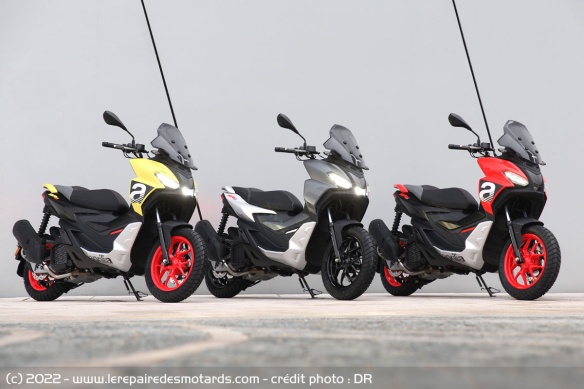 Couleurs sobres pour le modèle standard et du fun pour le modèle sport