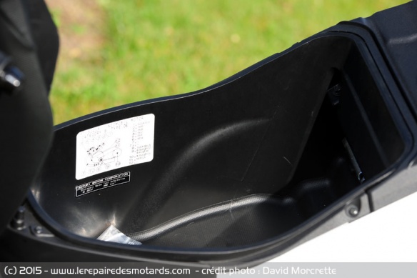 Un coffre de 20,6 litres pour un petit intégral