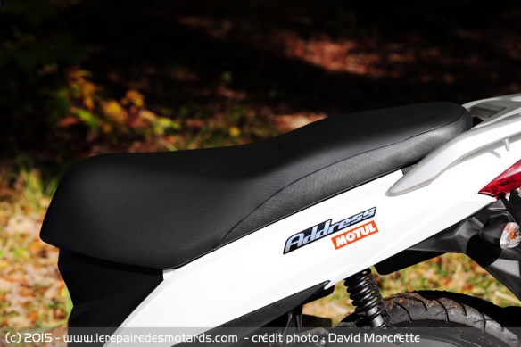 Double selle confortable Suzuki Address