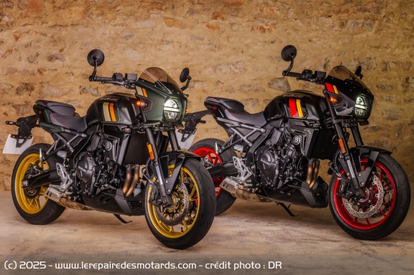 La Suzuki GSX-8TT se d&eacute;cline dans deux coloris
