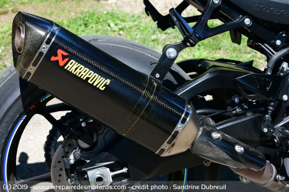 Silencieux Akrapovic de la Suzuki GSX-R 1000 R