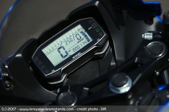 Compteur de la Suzuki GSX-R 125
