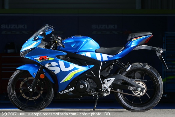 Le look de cette petite GSX-R est une vraie réussite