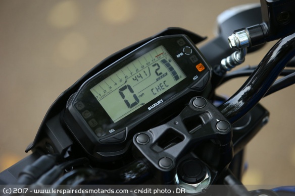 Compteur de la Suzuki GSX-S 125