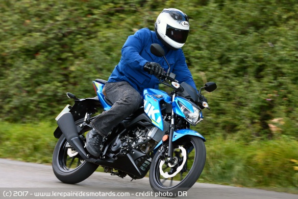 Essai de la Suzuki GSX-S 125 sur route