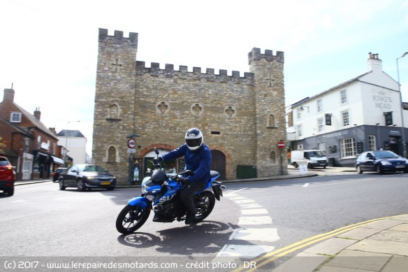 Essai de la Suzuki GSX-S 125 en ville