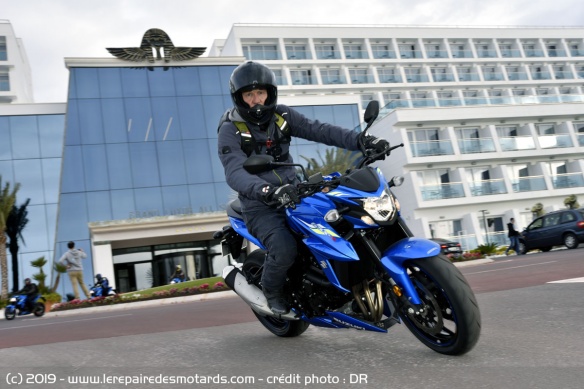 Essai de la Suzuki GSX-S 750 A2 en ville